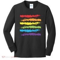 Pride Rainbow Lgbtq+ Love Is Love Kids Long Sleeve Shirt thumb 0