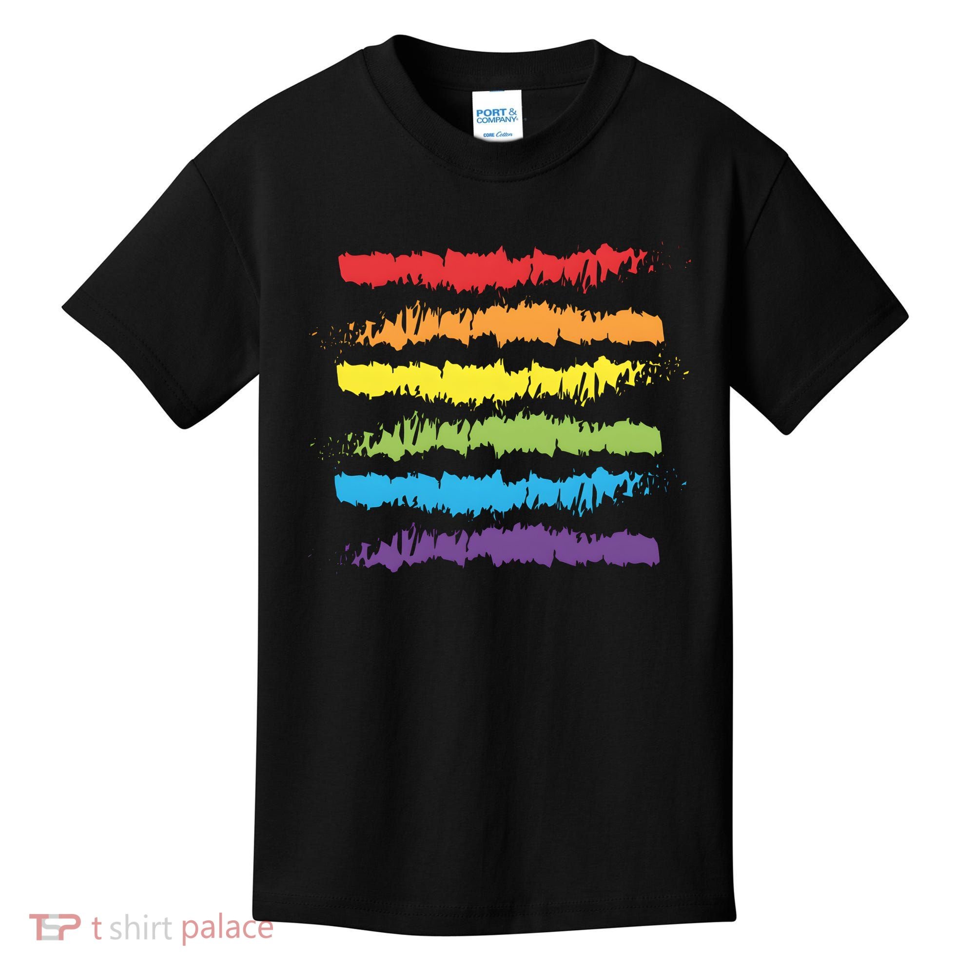 Pride Rainbow Lgbtq+ Love Is Love Kids T-Shirt