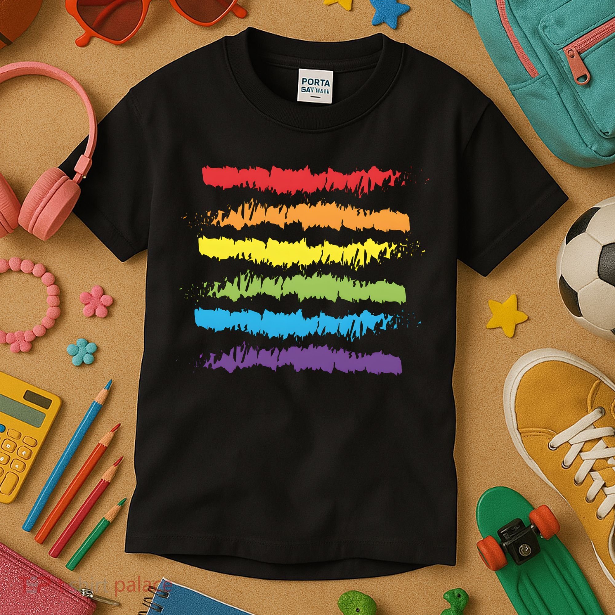 Pride Rainbow Lgbtq+ Love Is Love Kids T-Shirt
