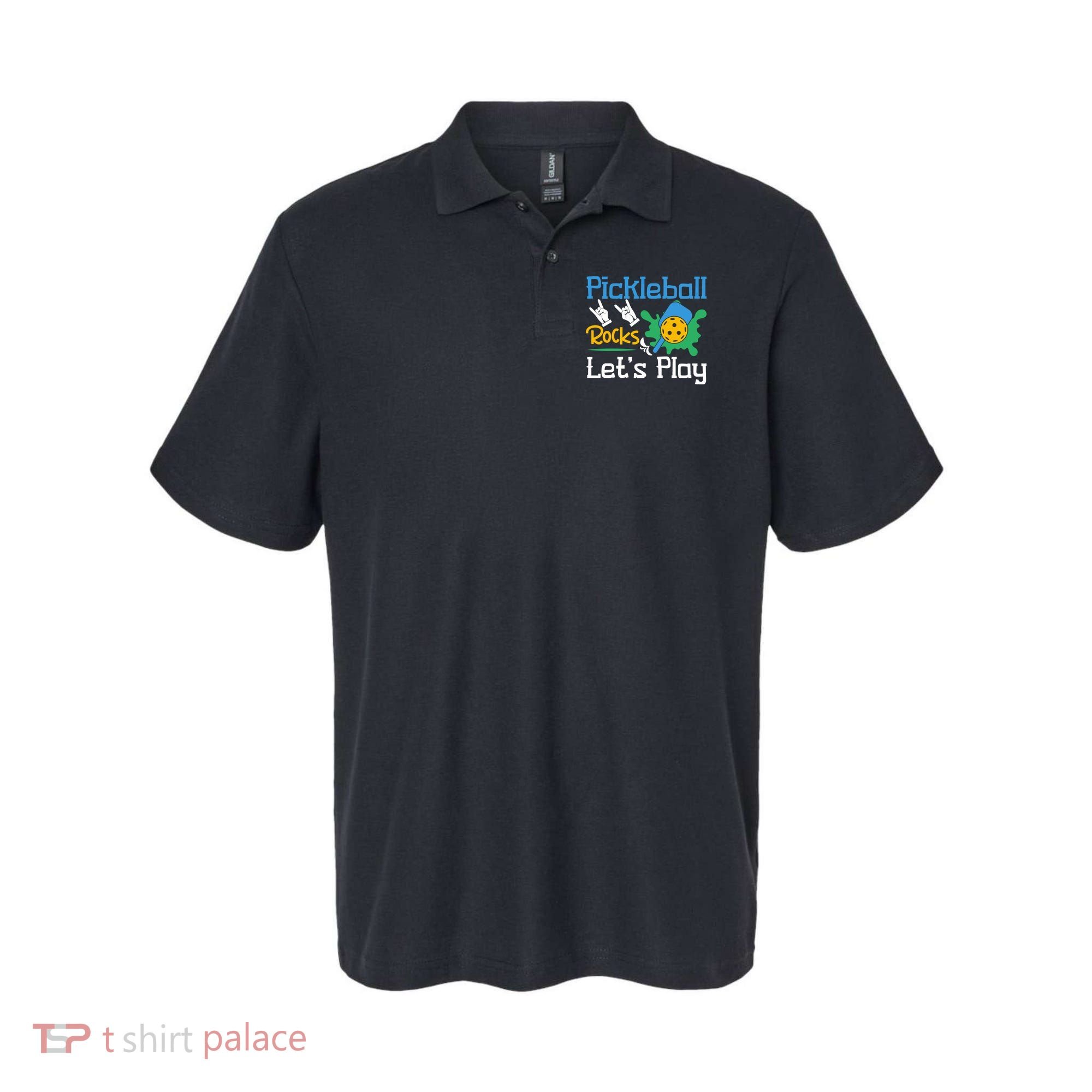 Pickleball Rocks Let's Play For Pickleball Paddleball Polo