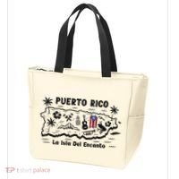Puerto Rico La Isla Del Puerto Rican Flag Retro Tote Bag thumb 3