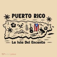 Puerto Rico La Isla Del Puerto Rican Flag Retro Tote Bag thumb 4