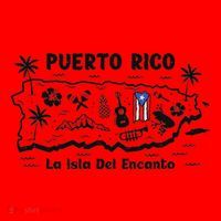 Puerto Rico La Isla Del Puerto Rican Flag Retro Santa Hat thumb 1