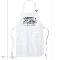 Puerto Rico La Isla Del Puerto Rican Flag Retro Apron thumb 0