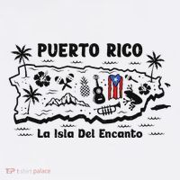Puerto Rico La Isla Del Puerto Rican Flag Retro Women's Hoodie thumb 2