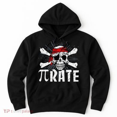 Pi Rate Math Teacher Halloween Costume Funny Pi Pirate Hoodie