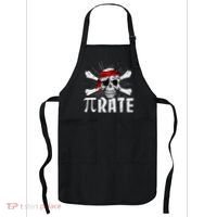 Pi Rate Math Teacher Halloween Costume Funny Pi Pirate Apron thumb 0