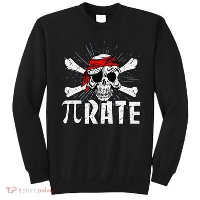 Pi Rate Math Teacher Halloween Costume Funny Pi Pirate Sweatshirt