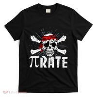 Pi Rate Math Teacher Halloween Costume Funny Pi Pirate T-Shirt thumb 0