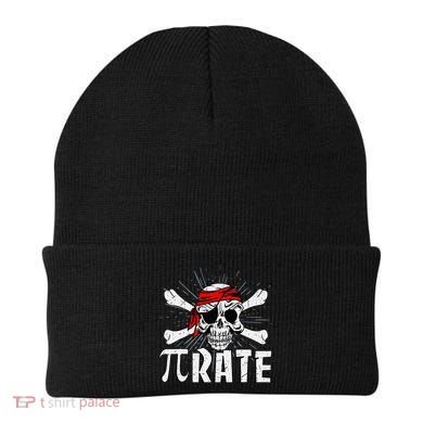 Pi Rate Math Teacher Halloween Costume Funny Pi Pirate Beanie