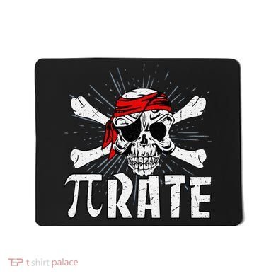 Pi Rate Math Teacher Halloween Costume Funny Pi Pirate Mousepad
