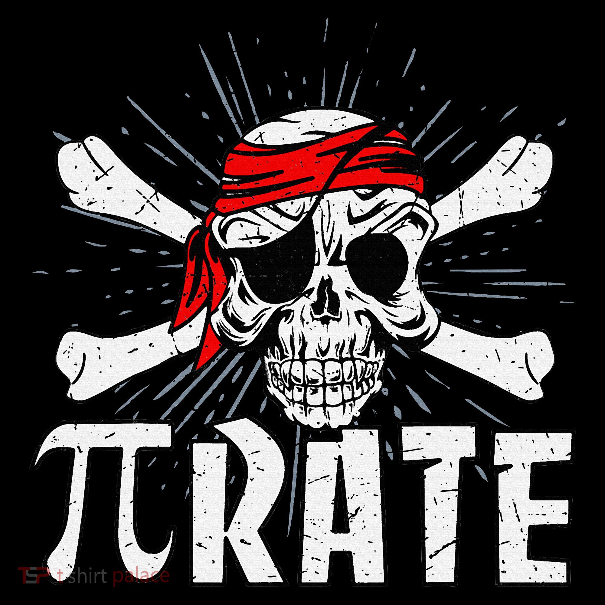 Pi Rate Math Teacher Halloween Costume Funny Pi Pirate Mousepad