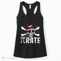 Pi Rate Math Teacher Halloween Costume Funny Pi Pirate Women's Tank Top thumb 0