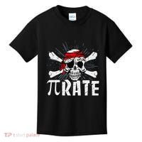Pi Rate Math Teacher Halloween Costume Funny Pi Pirate Kids T-Shirt thumb 0