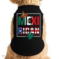 Puerto Rican Mexican Flag, Mexirican Half Puerto Doggie Tank thumb 0