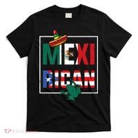 Puerto Rican Mexican Flag, Mexirican Half Puerto T-Shirt thumb 0