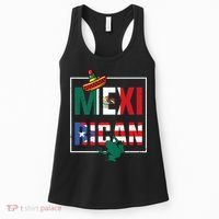 Puerto Rican Mexican Flag, Mexirican Half Puerto Women's Tank Top thumb 0