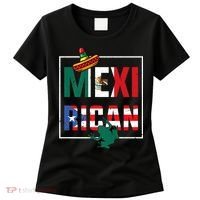 Puerto Rican Mexican Flag, Mexirican Half Puerto Women's T-Shirt thumb 0