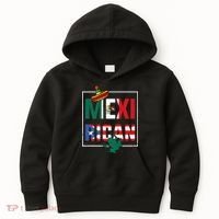 Puerto Rican Mexican Flag, Mexirican Half Puerto Kids Hoodie thumb 0