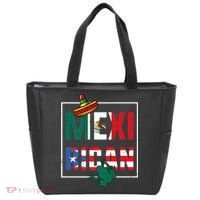 Puerto Rican Mexican Flag, Mexirican Half Puerto Tote Bag thumb 0