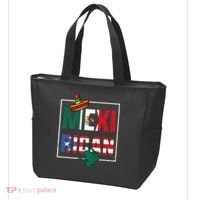 Puerto Rican Mexican Flag, Mexirican Half Puerto Tote Bag thumb 3