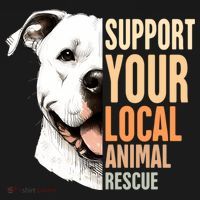 Pitbull Rescue Mom Adoption Support Your Local Animal Rescue  Sustainable Bucket Hat thumb 2