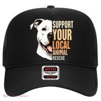Pitbull Rescue Mom Adoption Support Your Local Animal Rescue  Hat thumb 0