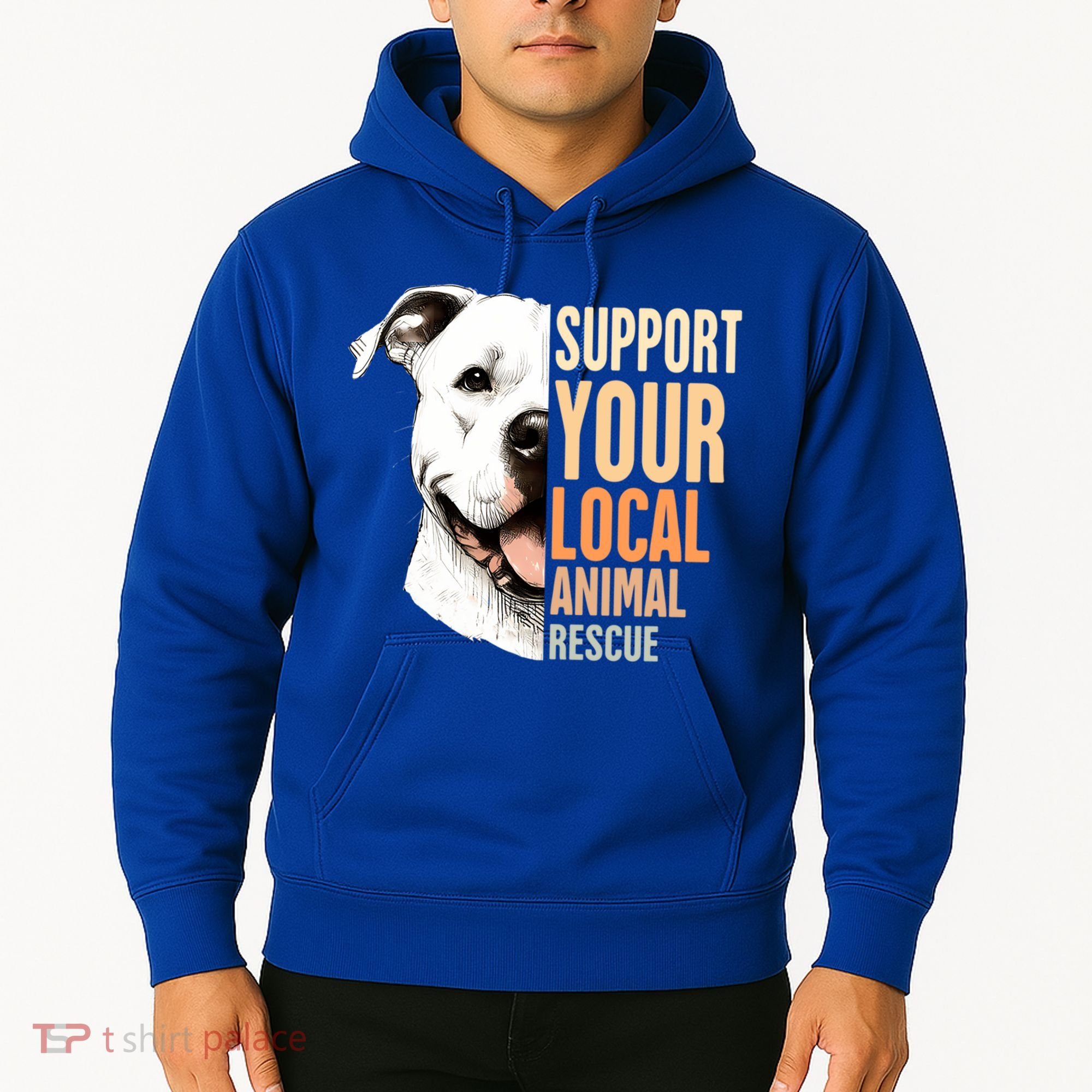 Pitbull Rescue Mom Adoption Support Your Local Animal Rescue  Hoodie