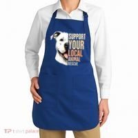 Pitbull Rescue Mom Adoption Support Your Local Animal Rescue  Apron thumb 2