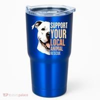 Pitbull Rescue Mom Adoption Support Your Local Animal Rescue  Tumbler thumb 0