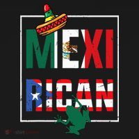 Puerto Rican Mexican Flag Mexirican Half Puerto rico Mexico Long Sleeve Shirt thumb 2