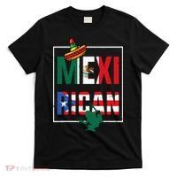 Puerto Rican Mexican Flag Mexirican Half Puerto rico Mexico T-Shirt thumb 0