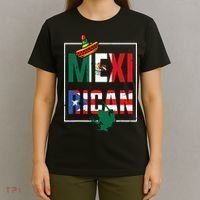 Puerto Rican Mexican Flag Mexirican Half Puerto rico Mexico T-Shirt thumb 4
