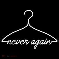 Pro Roe Never Again Wire Hanger Polo thumb 3