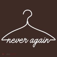 Pro Roe Never Again Wire Hanger Kids Hoodie thumb 2