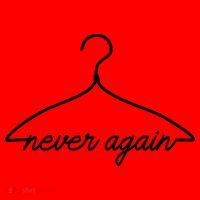 Pro Roe Never Again Wire Hanger Santa Hat thumb 1