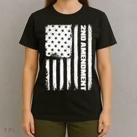Pro 2nd Amendment American Flag T-Shirt thumb 4