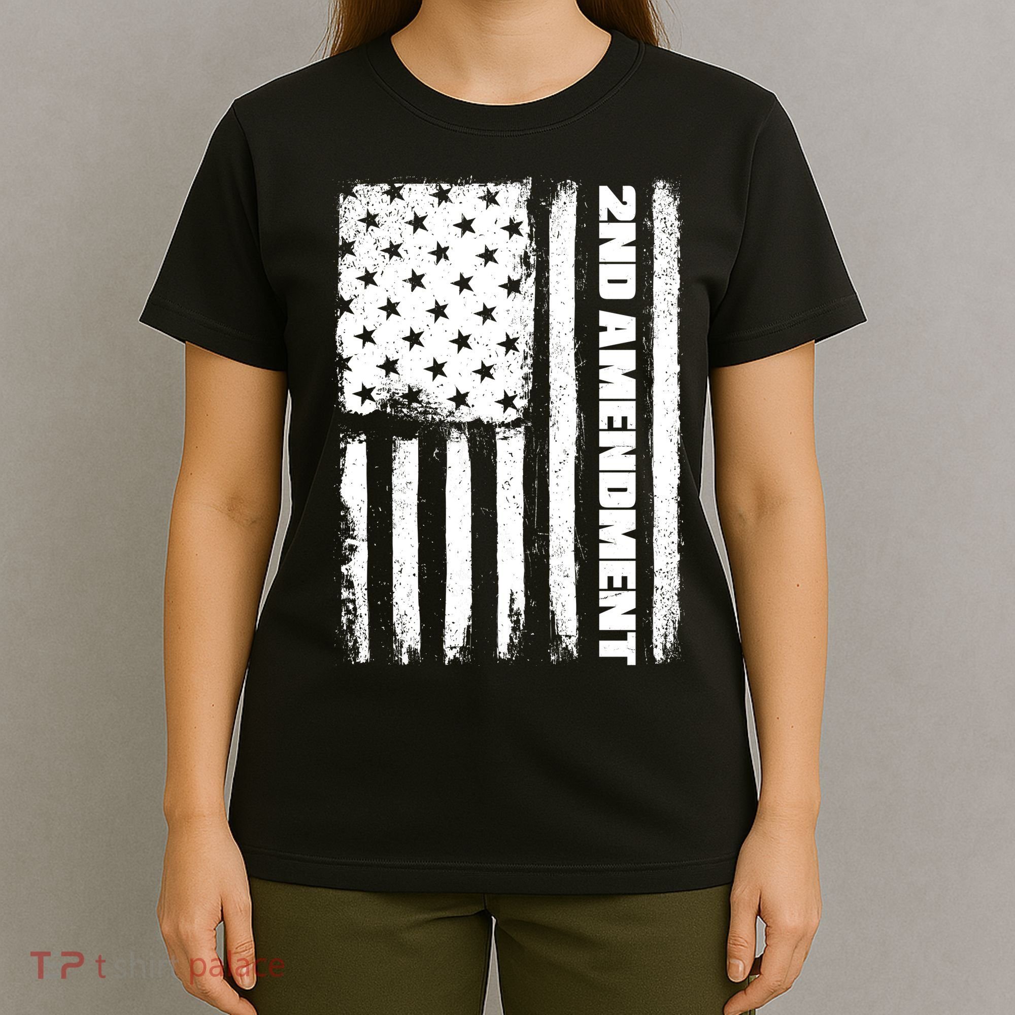 Pro 2nd Amendment American Flag T-Shirt