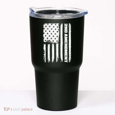 Pro 2nd Amendment American Flag Tumbler