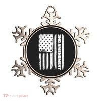 Pro 2nd Amendment American Flag Ornament thumb 0