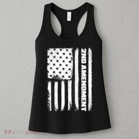 Pro 2nd Amendment American Flag Women's Tank Top thumb 3
