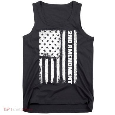 Pro 2nd Amendment American Flag Tank Top