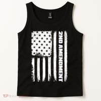 Pro 2nd Amendment American Flag Tank Top thumb 2