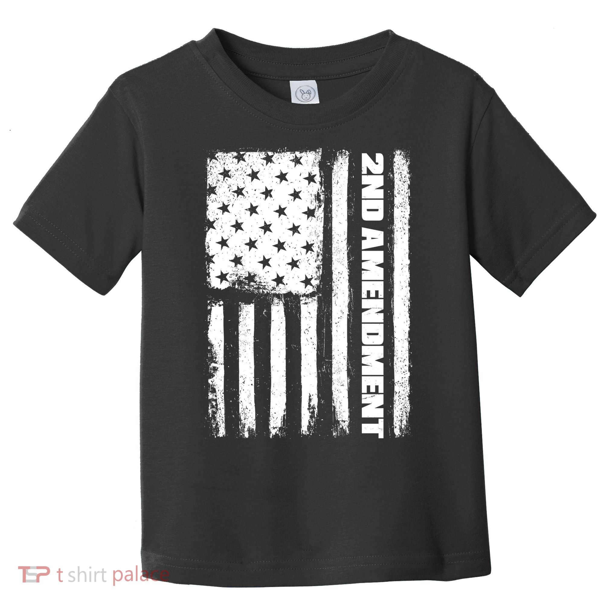 Pro 2nd Amendment American Flag Toddler T-Shirt
