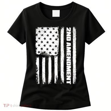 Pro 2nd Amendment American Flag Women's T-Shirt