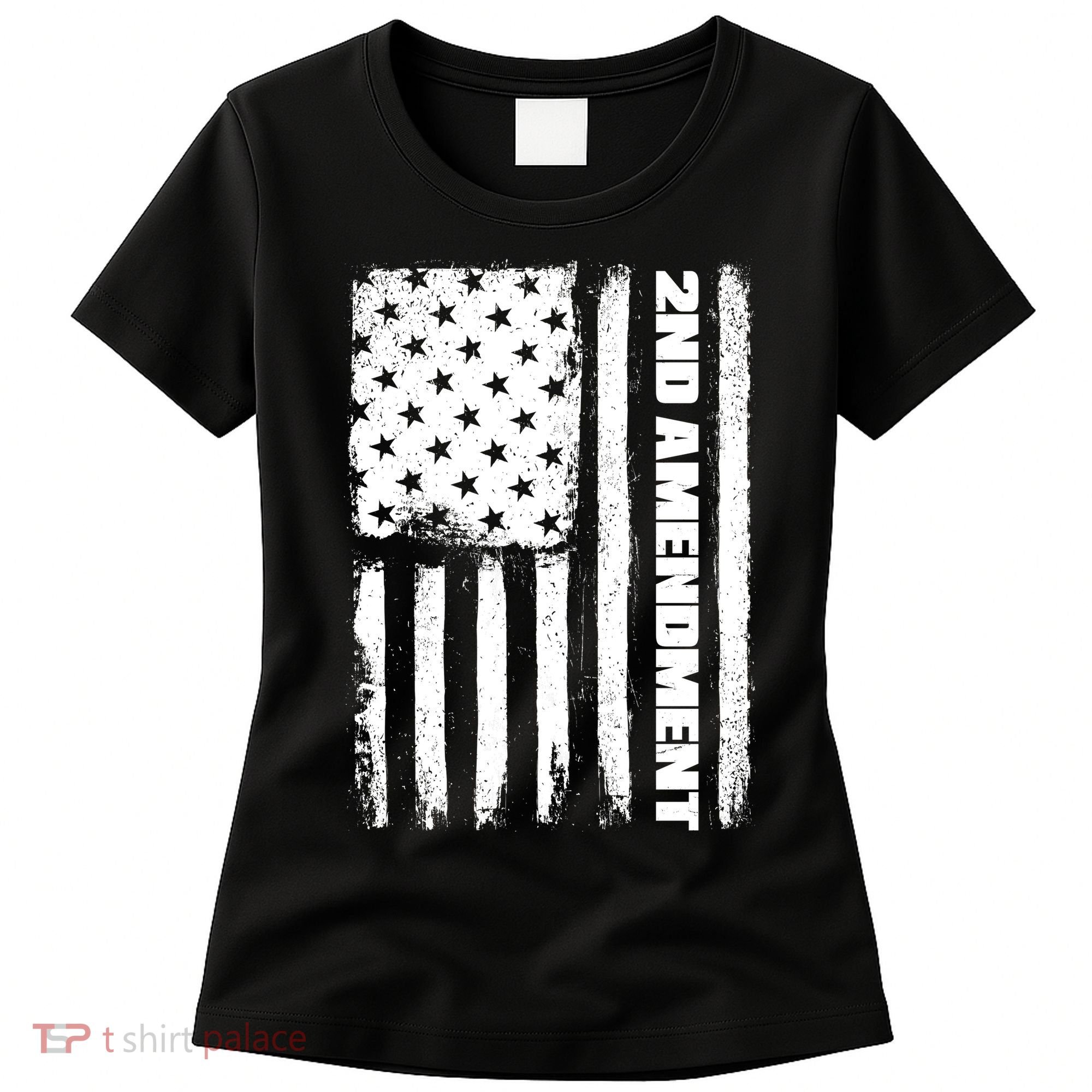 Pro 2nd Amendment American Flag Women's T-Shirt