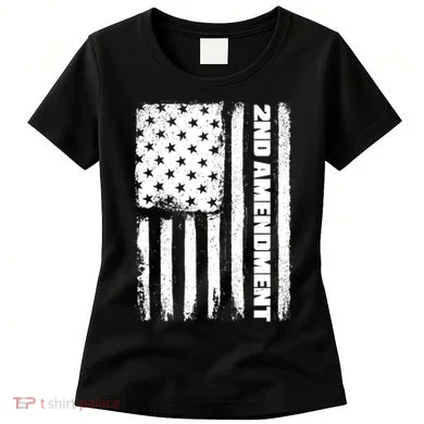 Pro 2nd Amendment American Flag Women's T-Shirt