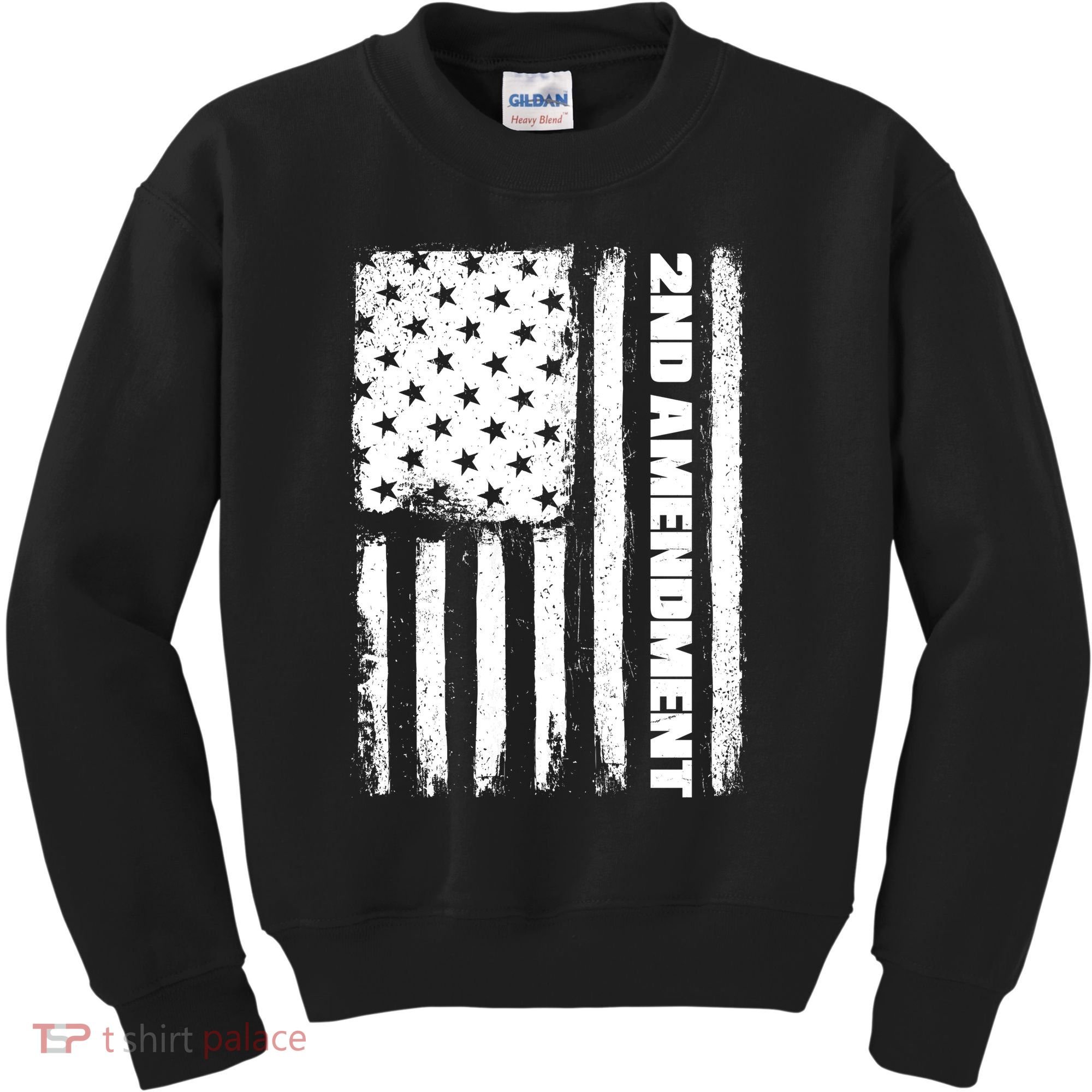 Pro 2nd Amendment American Flag Kids Sweatshirt