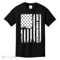 Pro 2nd Amendment American Flag Kids T-Shirt thumb 0