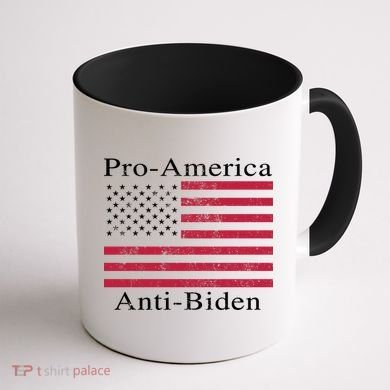 Pro-America Anti-Biden Coffee Mug back